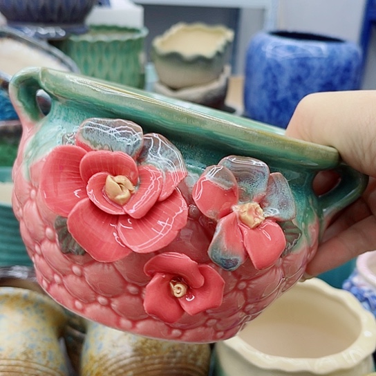 多肉绿植陶瓷花盆