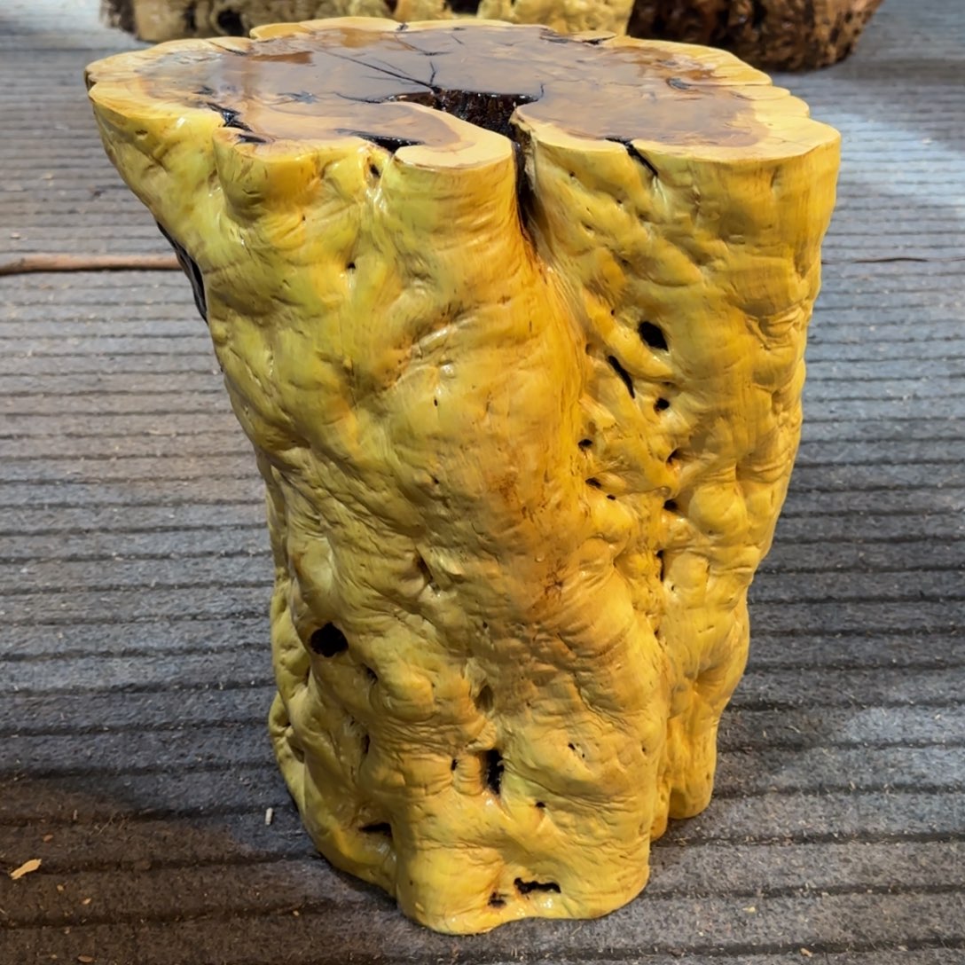 远***唤龙纹鸡心枣木手工艺品 