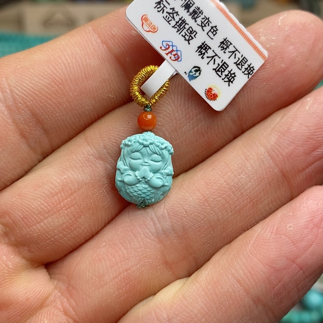 绿松石珠宝奇石未镶嵌