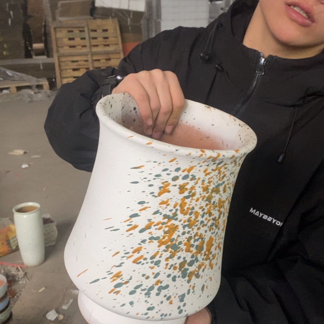 紫砂花盆瑕疵20/30x g h h g f g