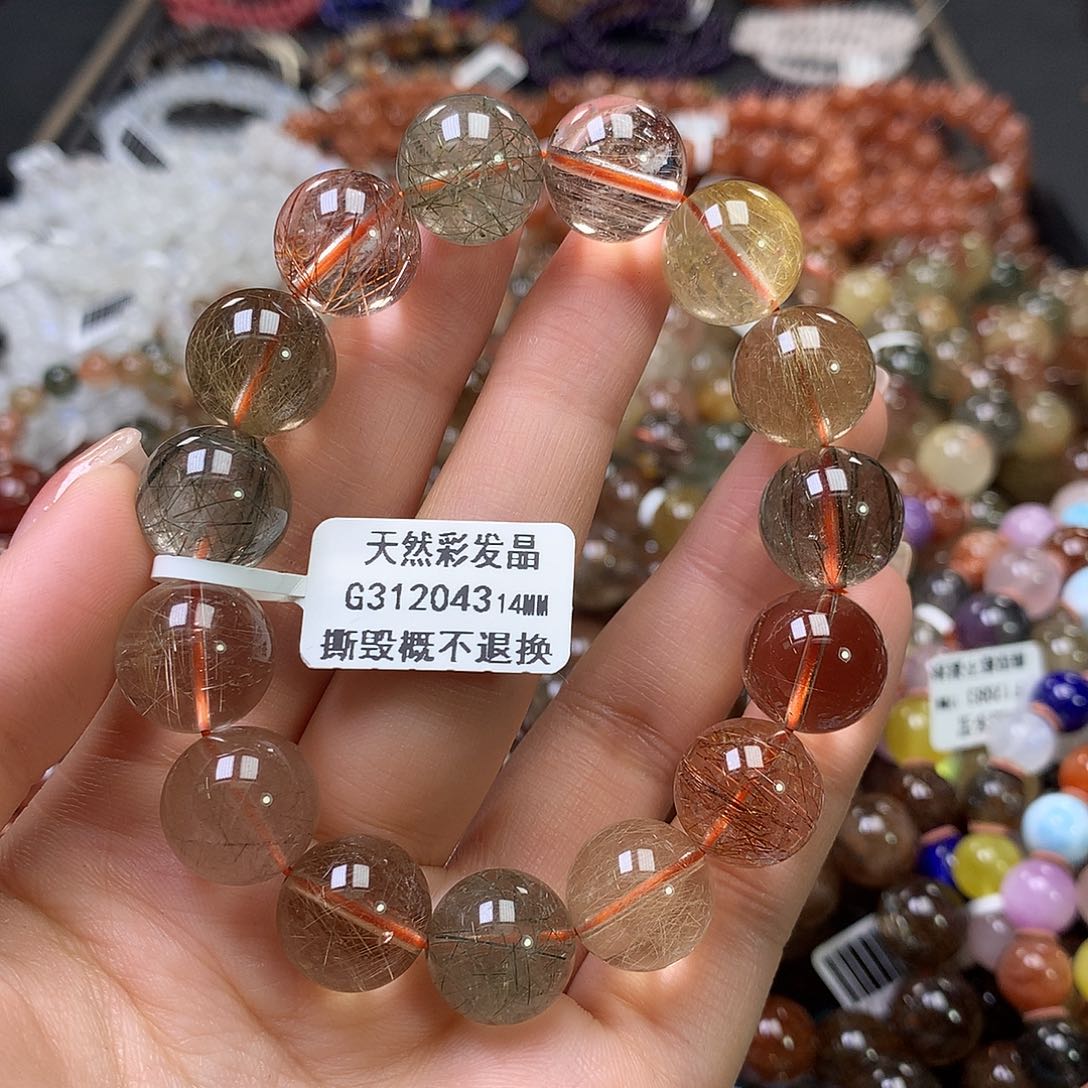 水晶手链未镶嵌，