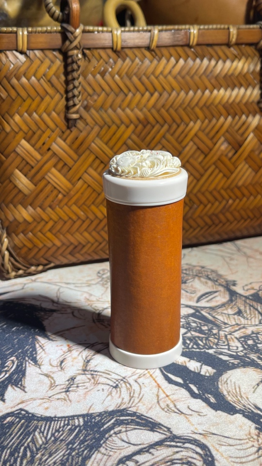 本长葫芦 猛犸竹岭筒 海派精工镶嵌 