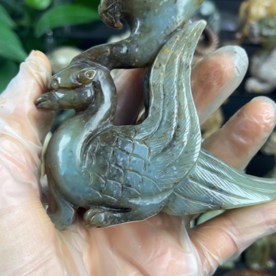 和田玉挂件未镶嵌山**家