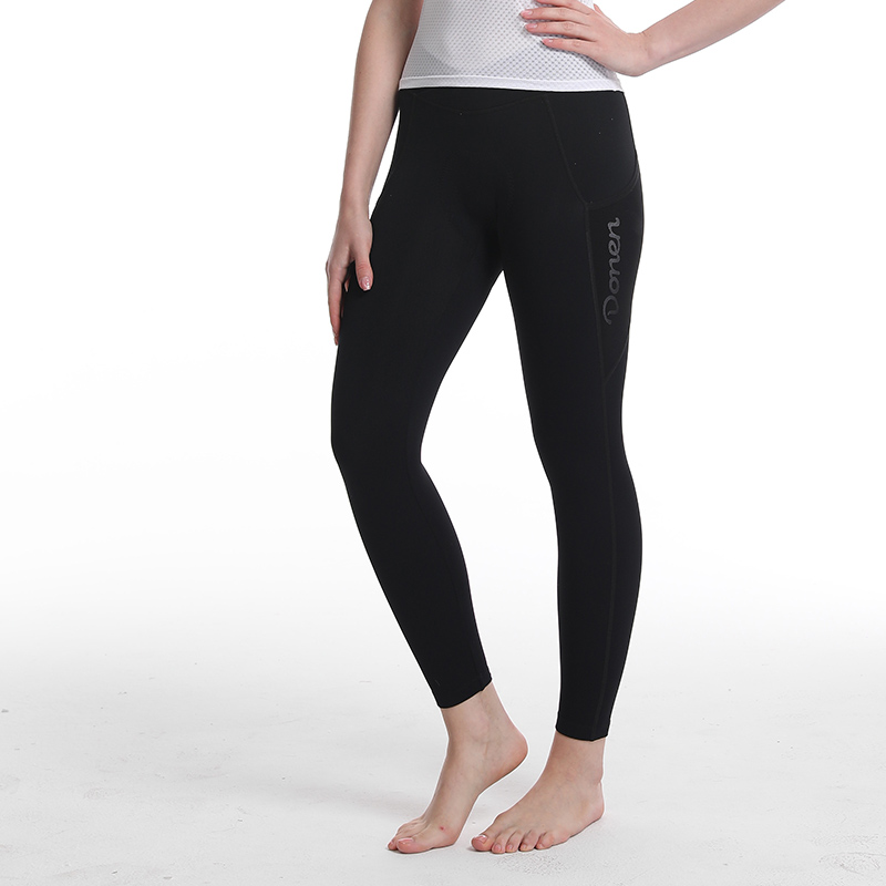 秋冬口袋骑行长裤女高弹透气轻量化骑行服亲肤舒适