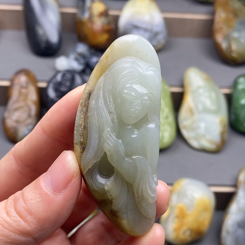 【闪购商品】未镶嵌和田玉把件用****5