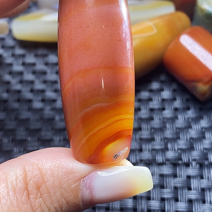 你***呢玛瑙/玉髓未镶嵌颈饰