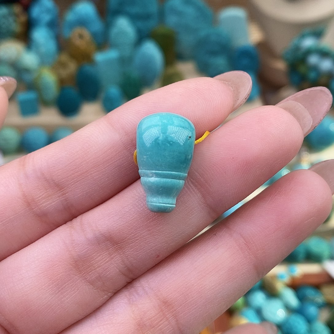 绿松石珠宝奇石未镶嵌