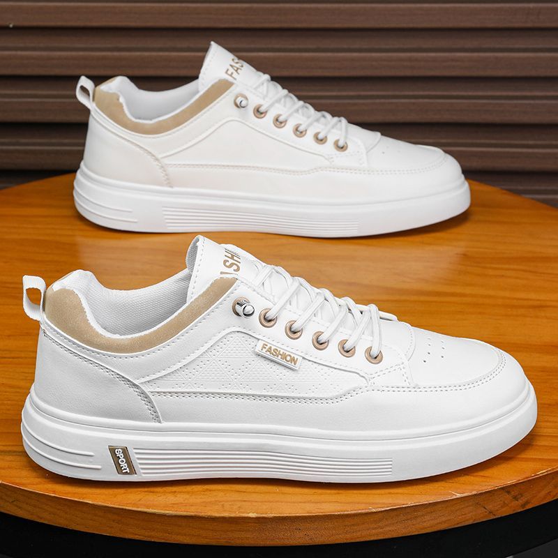男鞋2025年新款春季男士透气小白鞋运动休闲板鞋ins潮鞋学生鞋子