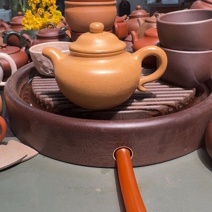 紫砂茶壶黄金段无添加莲子240c