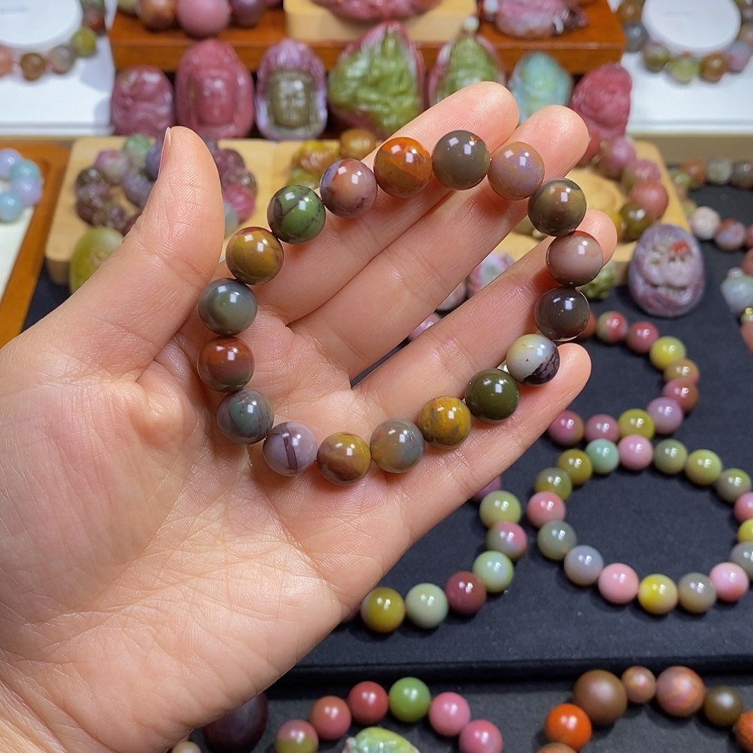 玛瑙/玉髓盐源玛瑙大漏大炸未镶嵌包浆石包玉单圈10➕