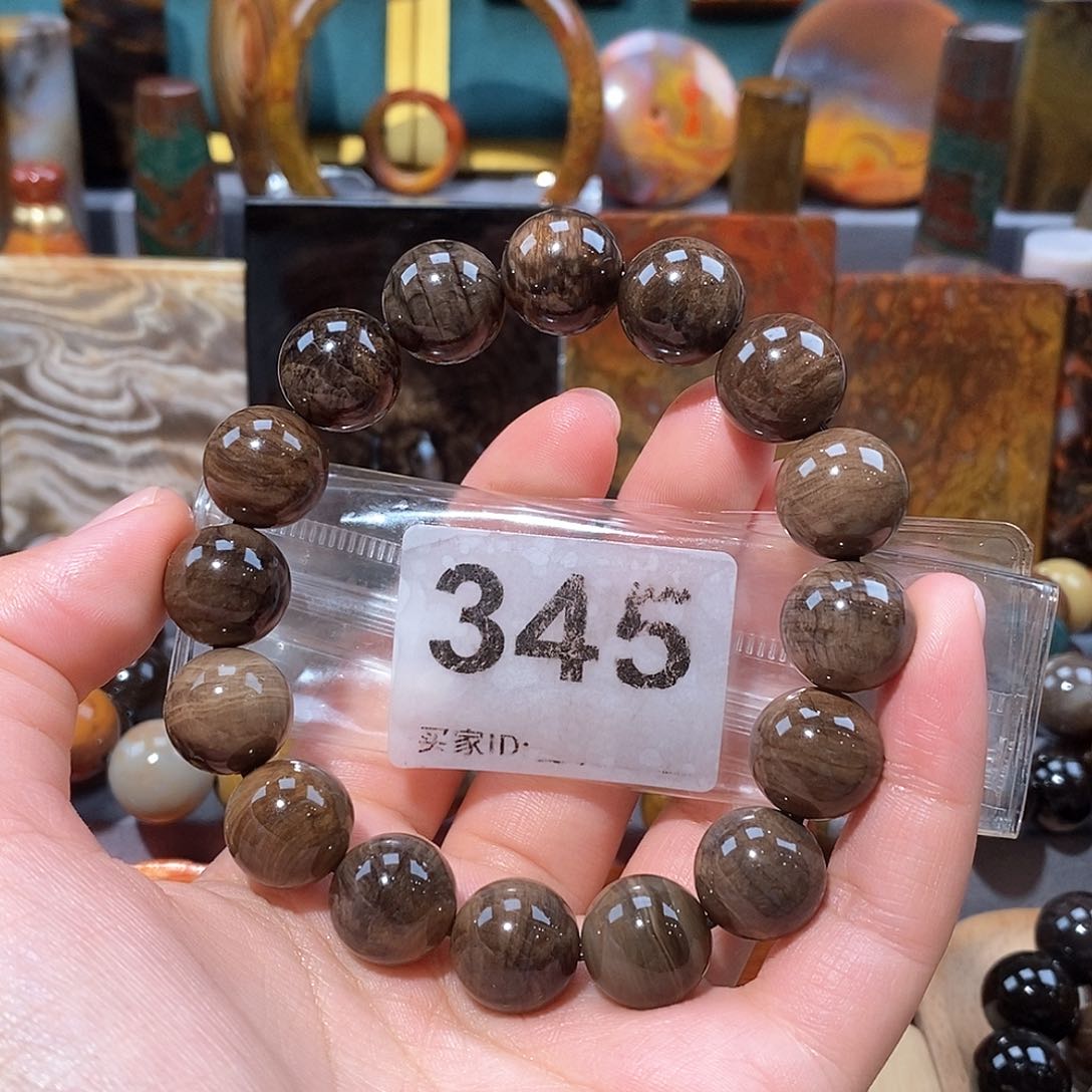 硅化玉天然北票硅化玉手串未镶嵌天然北票硅化玉手串