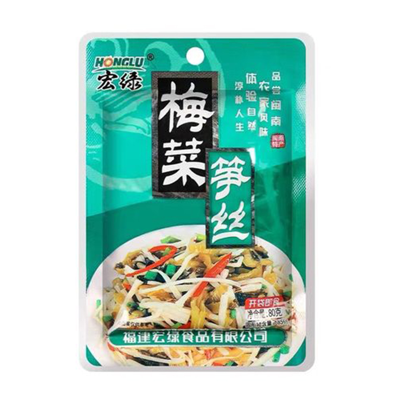 宏绿梅菜笋丝80g
