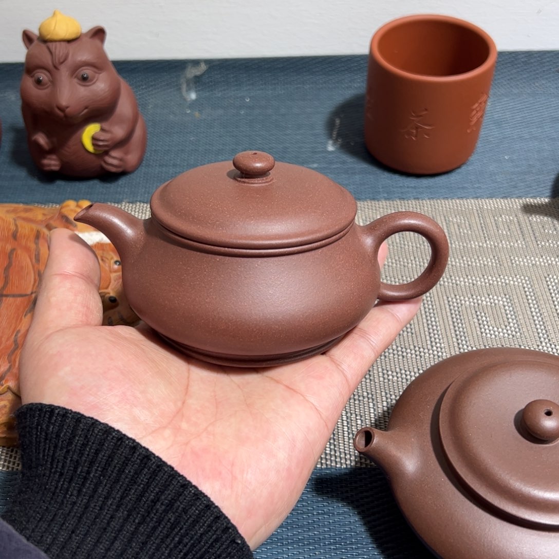 紫砂茶壶健健康康