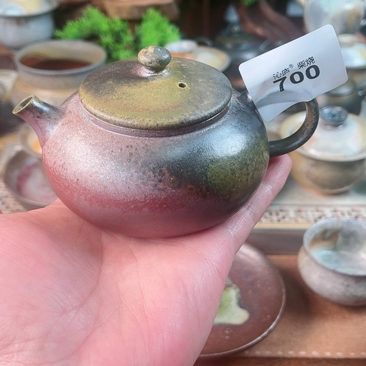 【闪购商品】沁庐柴窑古法柴烧手工茶具