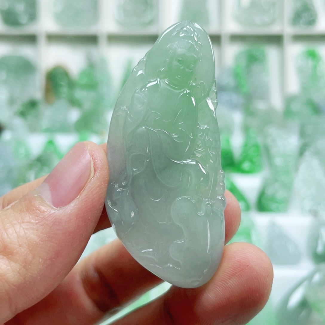 翡翠吊坠(不含链)未镶嵌