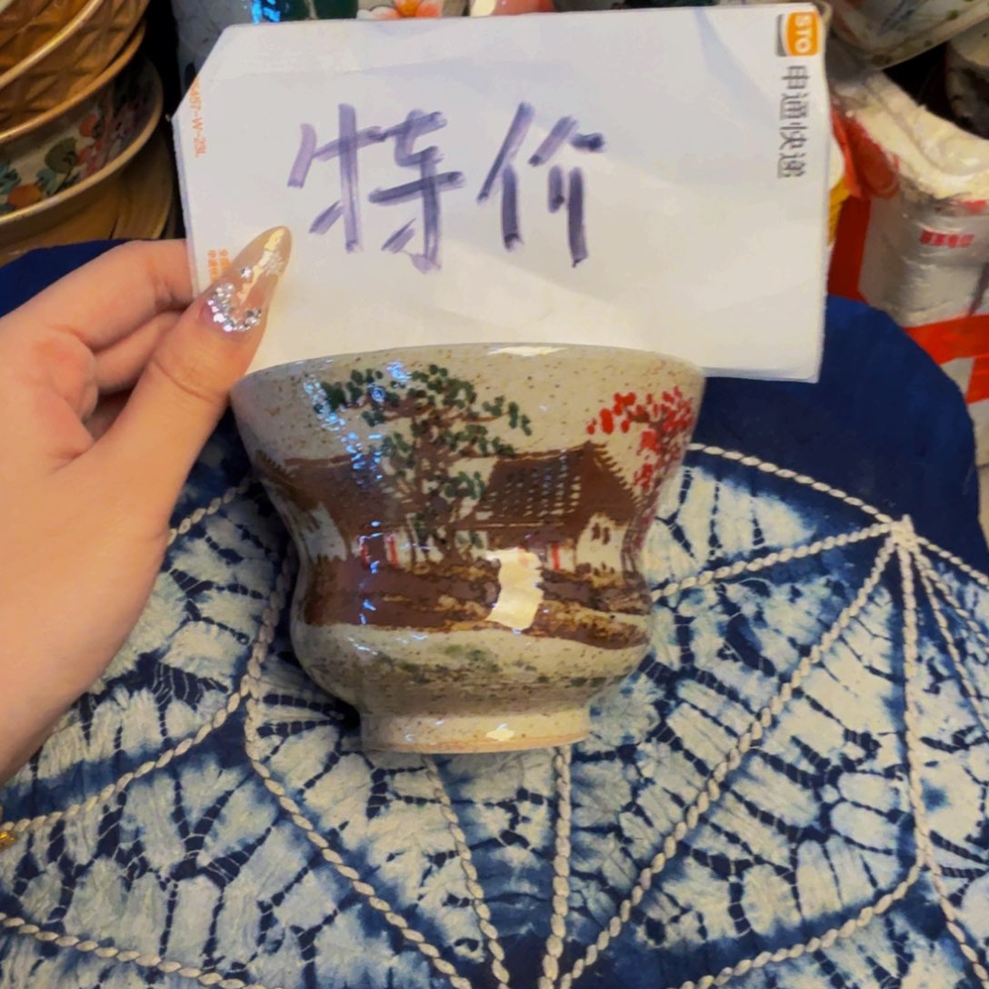 瓷片景德镇陶瓷手工手绘