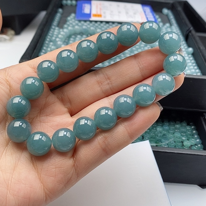 翡翠手链未镶嵌p****q散珠多样