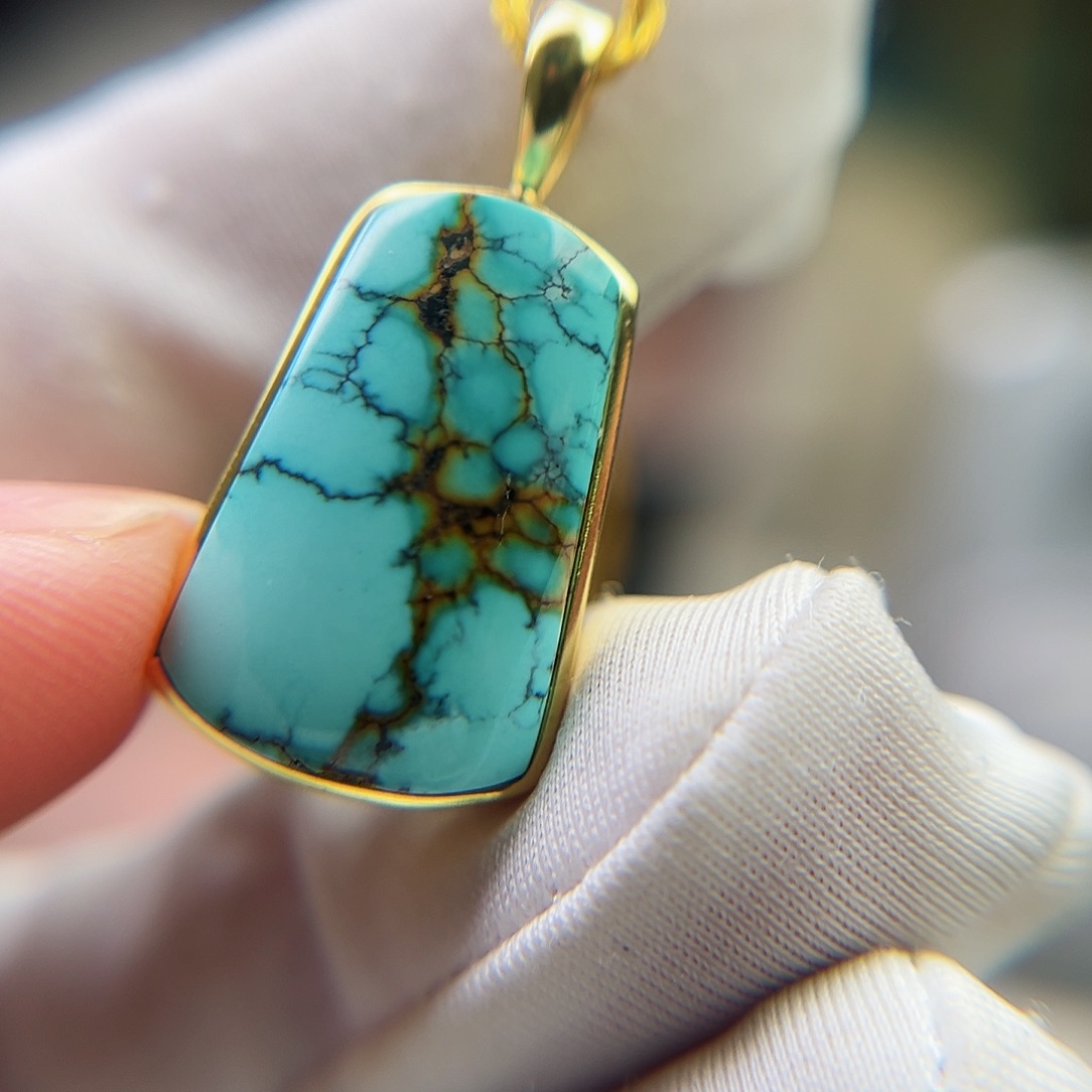 绿松石珠宝奇石未镶嵌