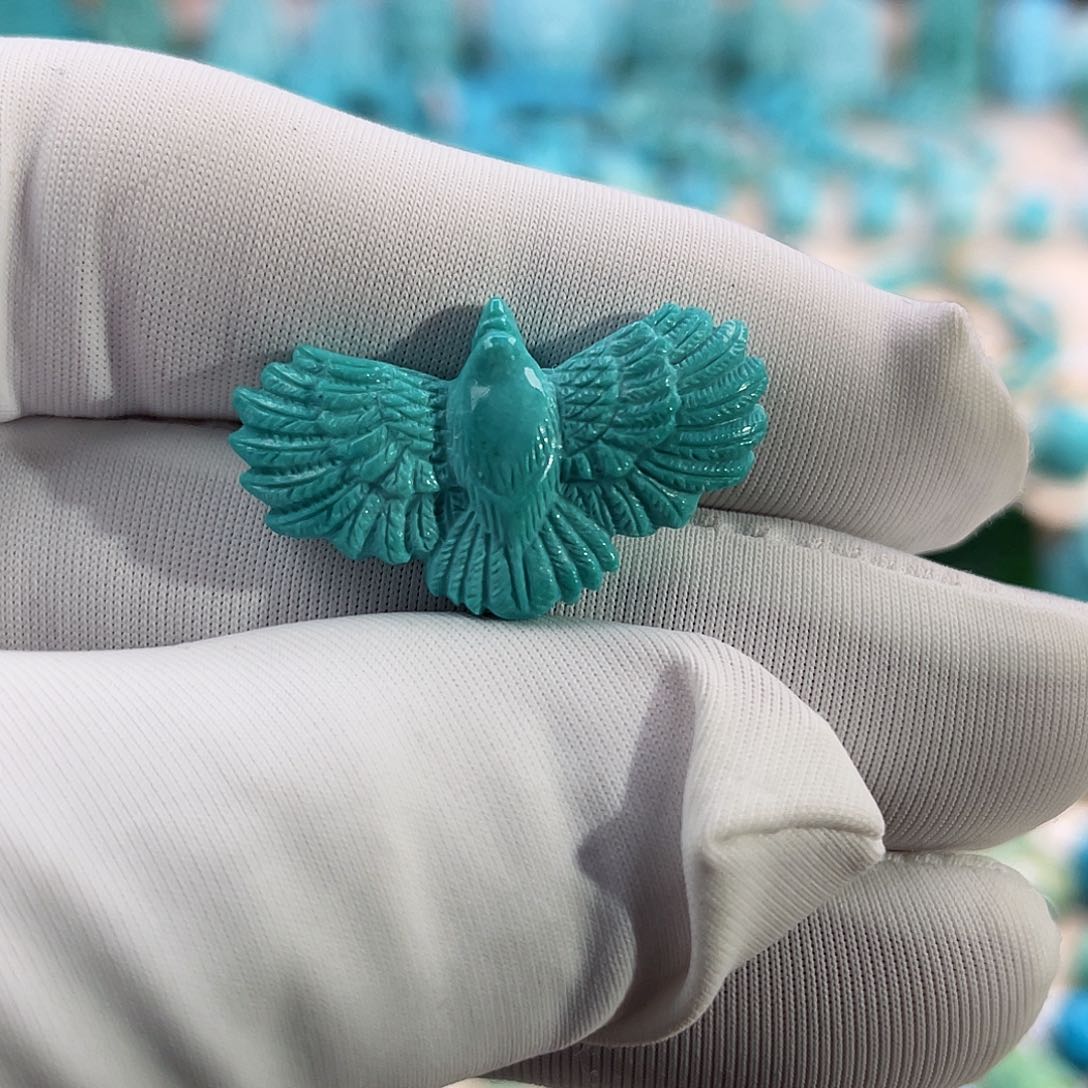 绿松石珠宝奇石未镶嵌