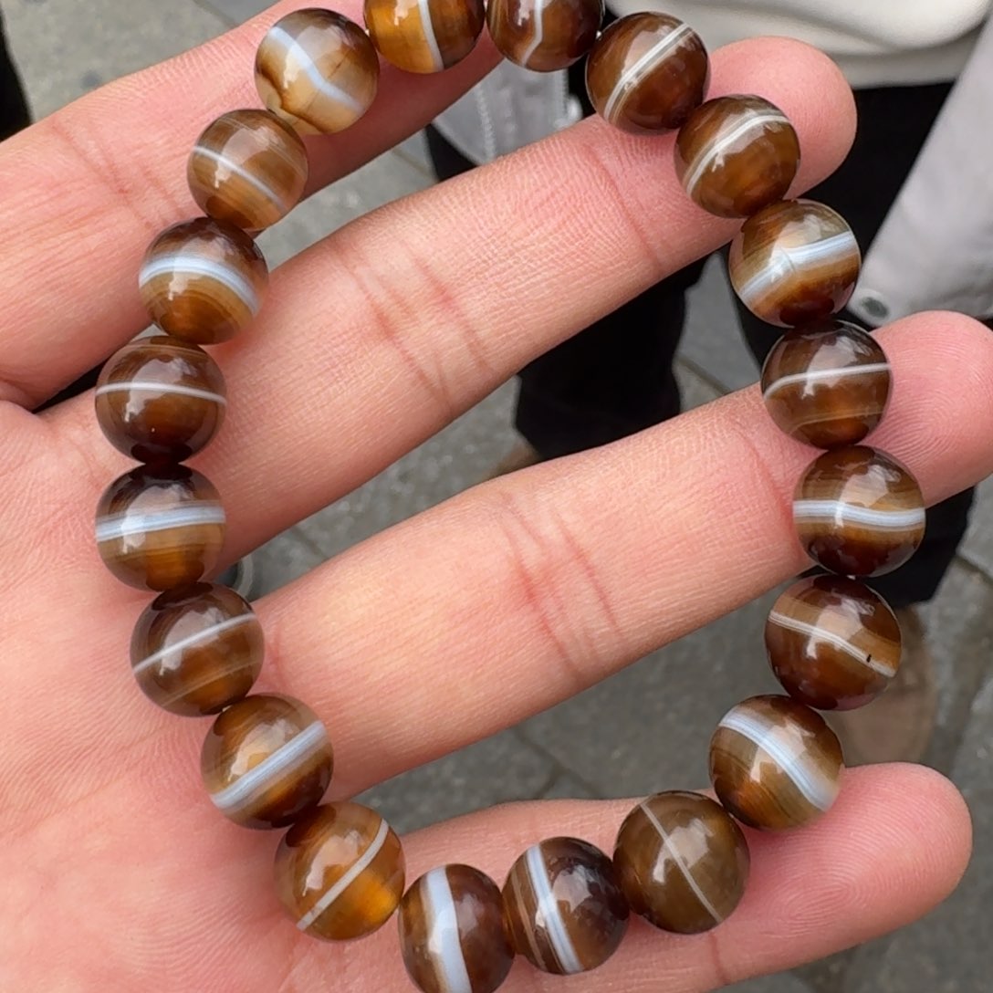 玛瑙/玉髓手链未镶嵌