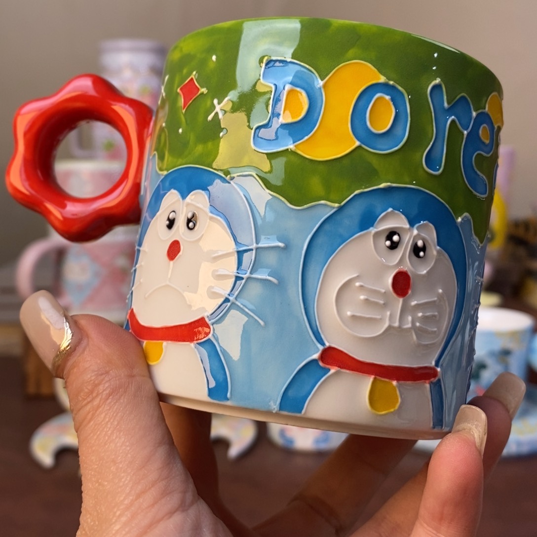 杯景德镇手绘主人杯