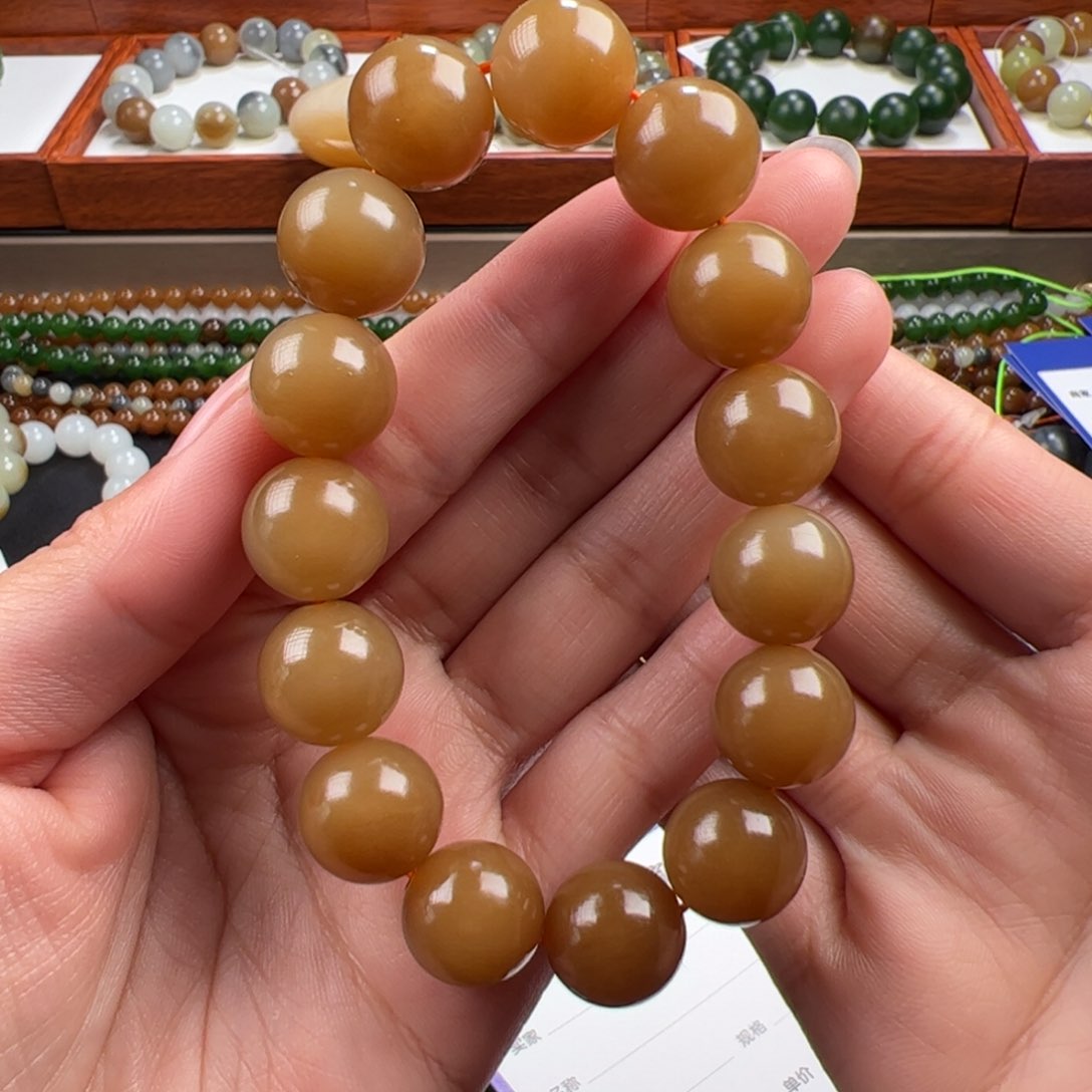 和田玉手链未镶嵌风*起