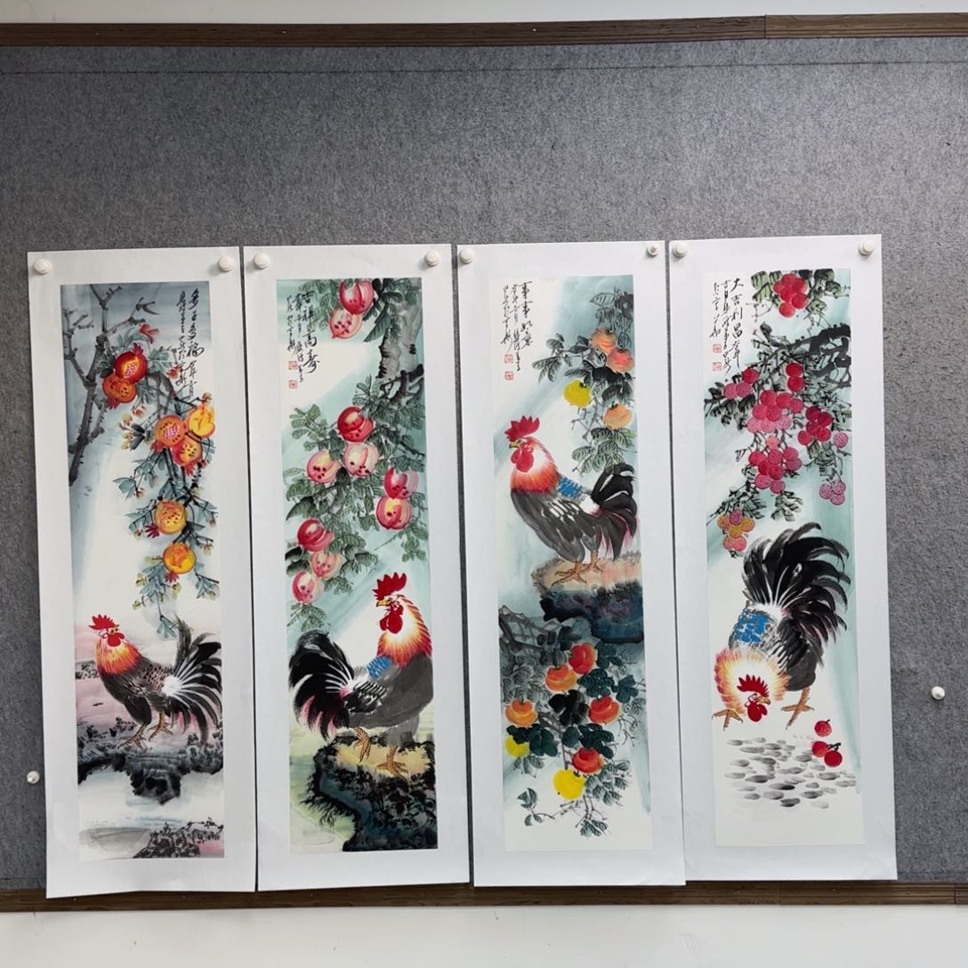 书法作品多次参加