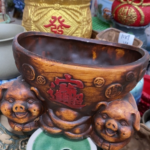 陶瓷双猪111112222222一个