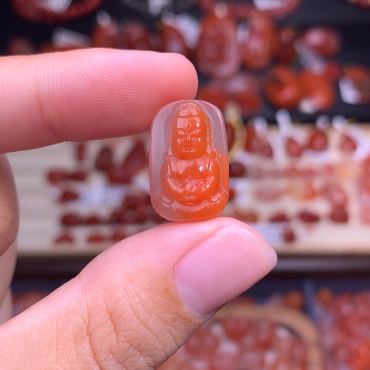 南红玛瑙未镶嵌珠宝半成品