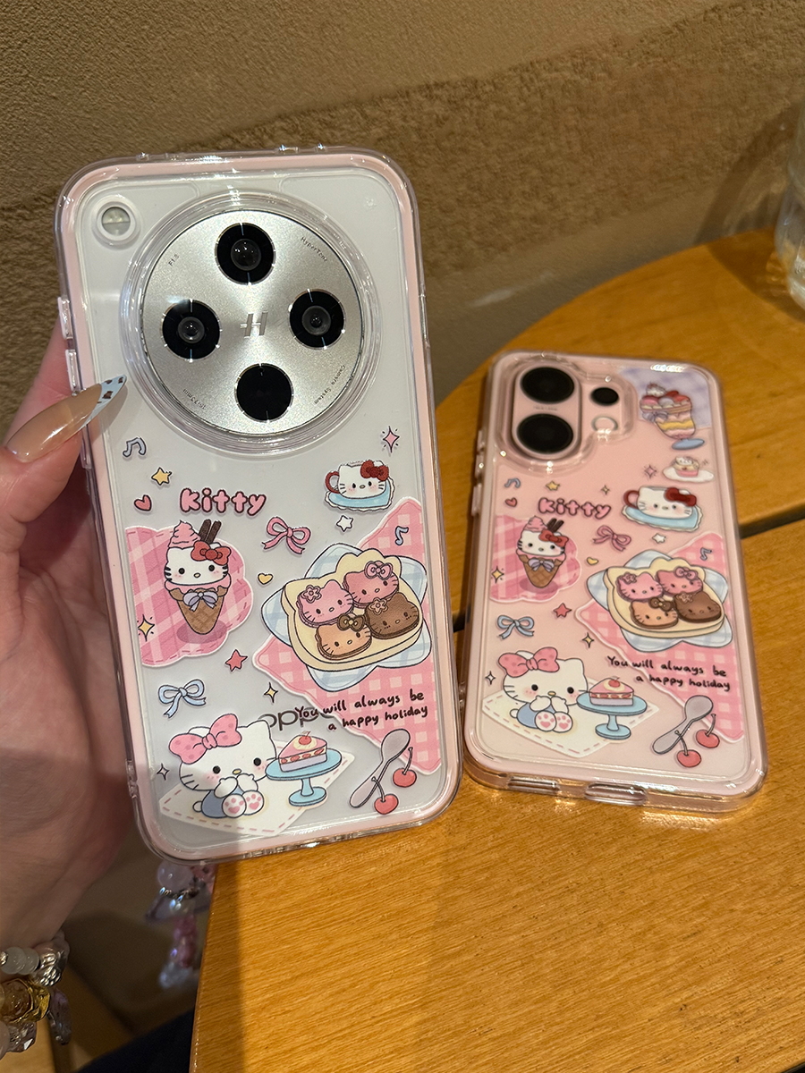 适用vivos30手机壳OPPOfindx8华为小米15荣耀400透明红米k70硬壳