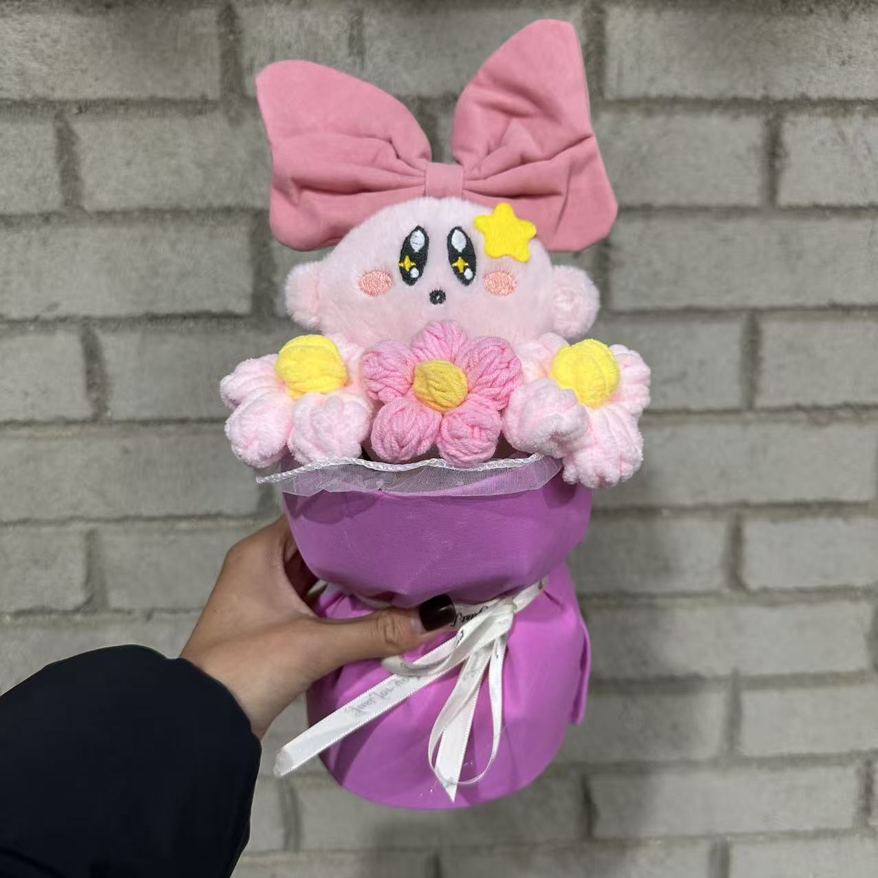 星之卡比非遗手工花束成品送人心意礼物