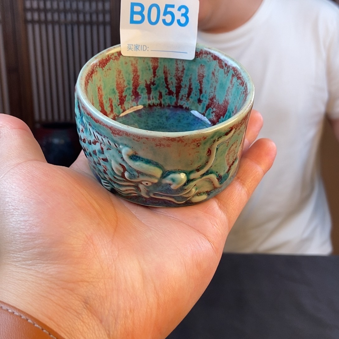 瓷片钧瓷主人杯杯