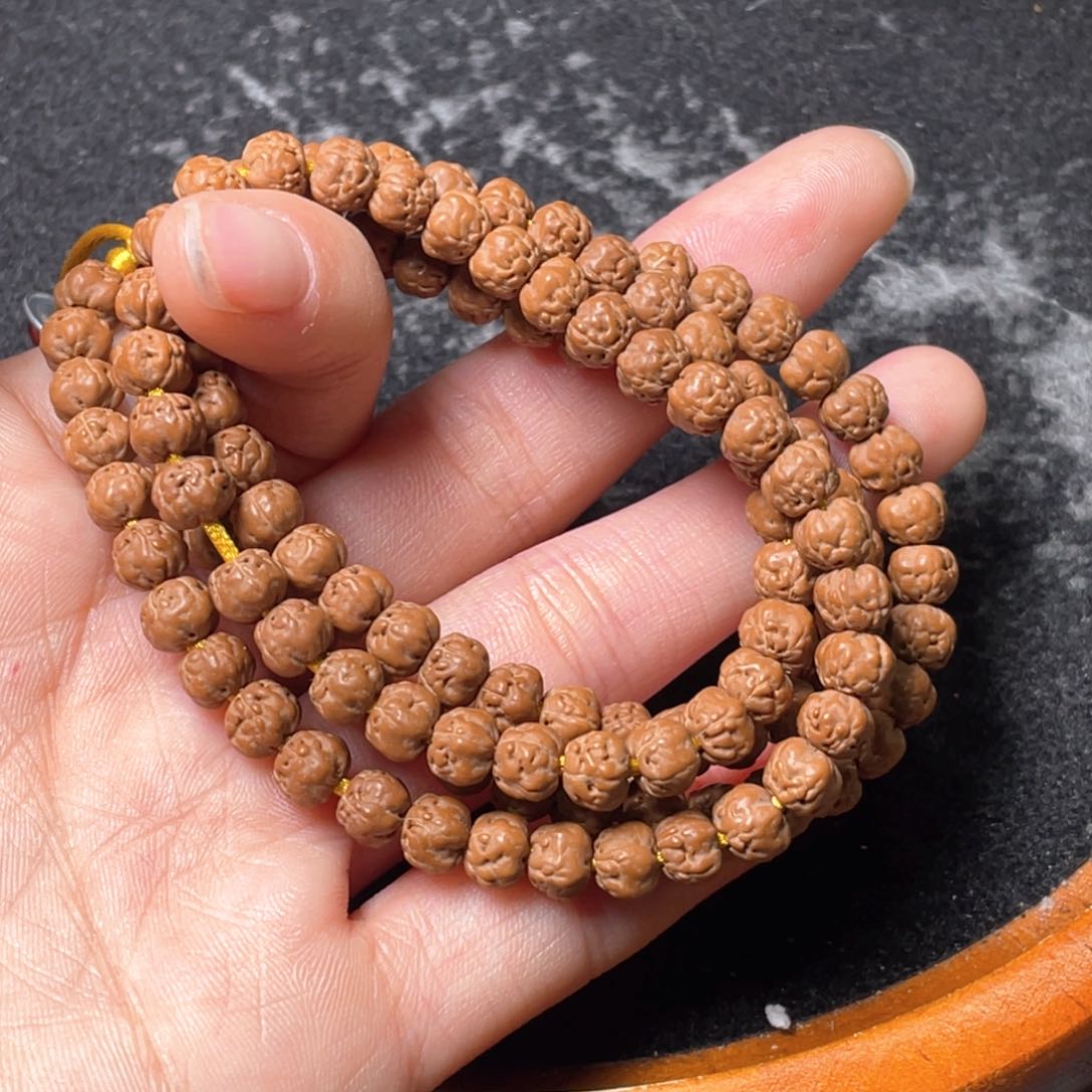金刚菩提手串愿**忧定制收藏级佛手尺寸6