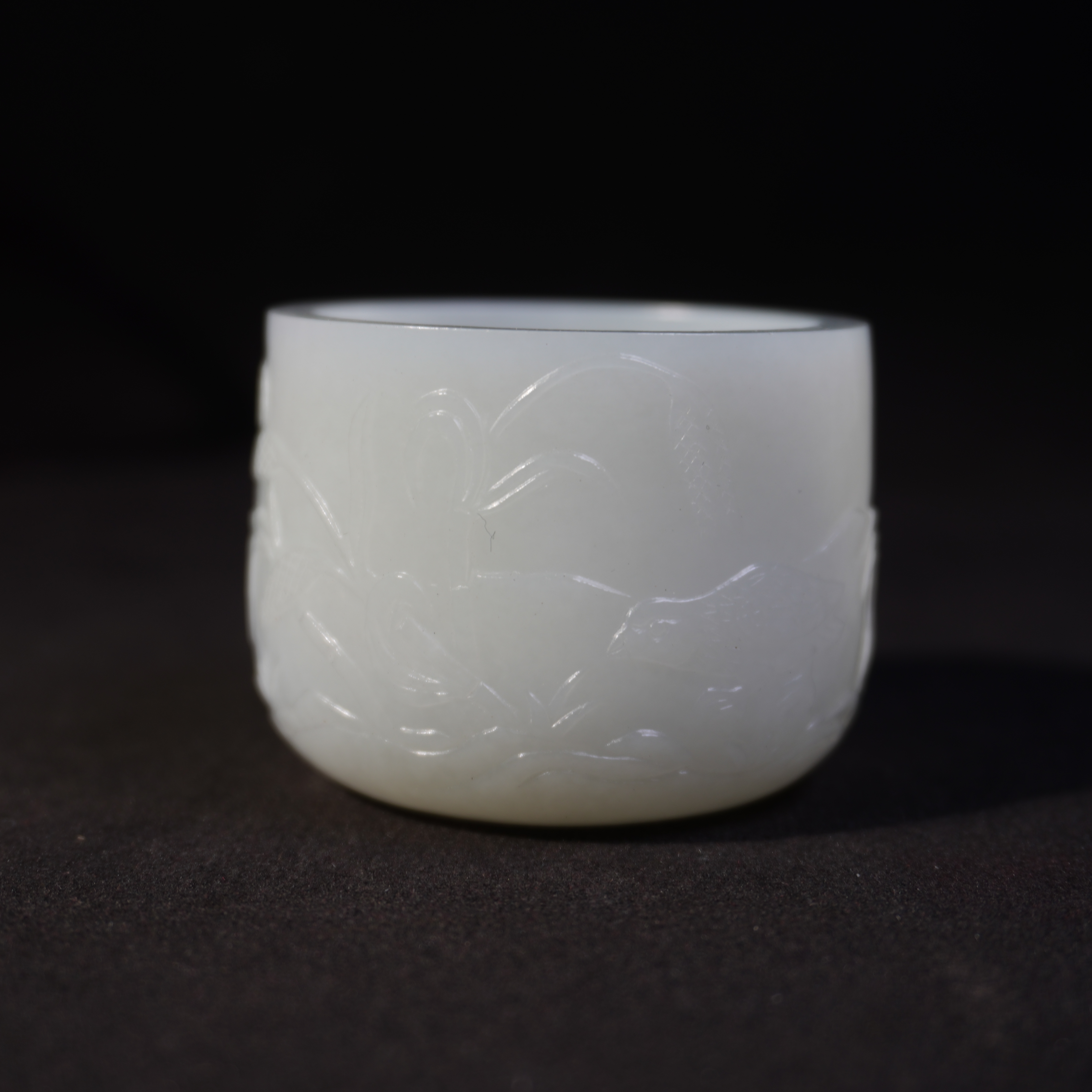 10SE2 清 和田玉玉杯