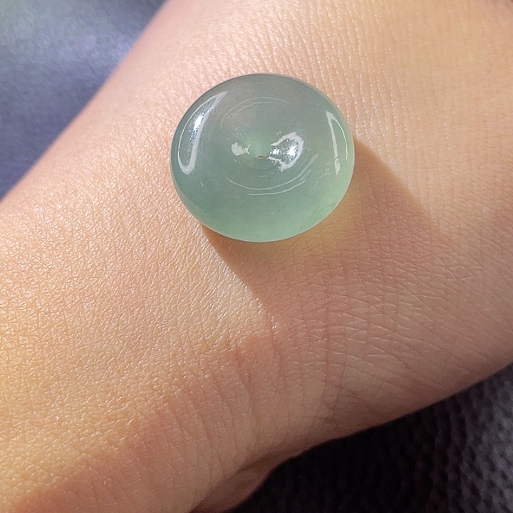 定制翡翠18K金镶嵌翡翠