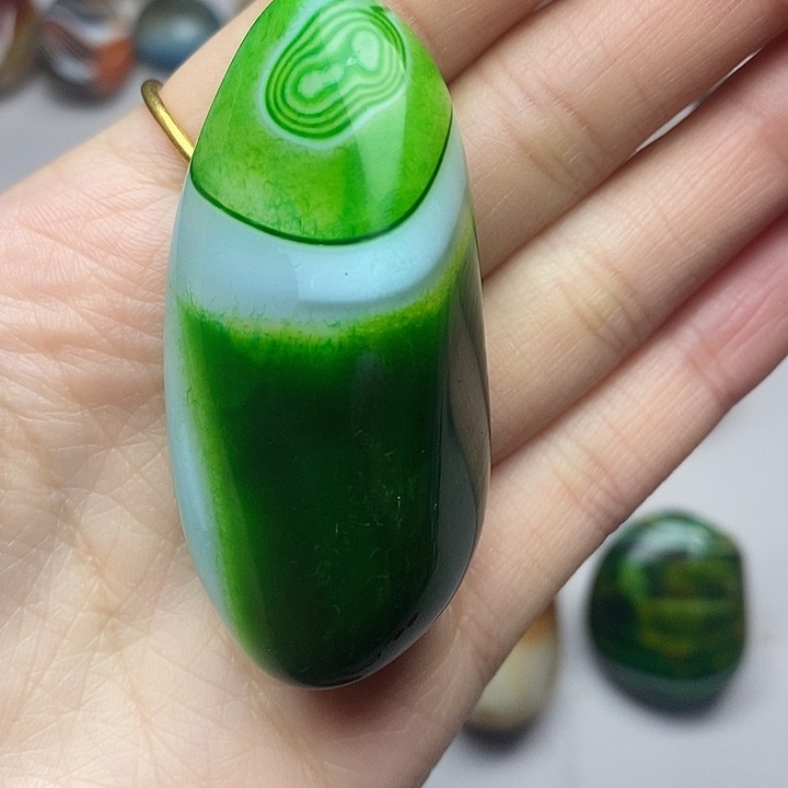 昨***天玛瑙/玉髓未镶嵌吊坠(不含链)