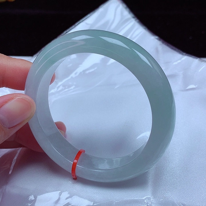 未镶嵌手镯翡翠55圈