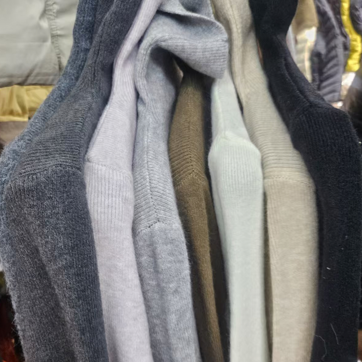 保暖长袖秋季套头针织上衣毛针织衫女装堆堆领百搭