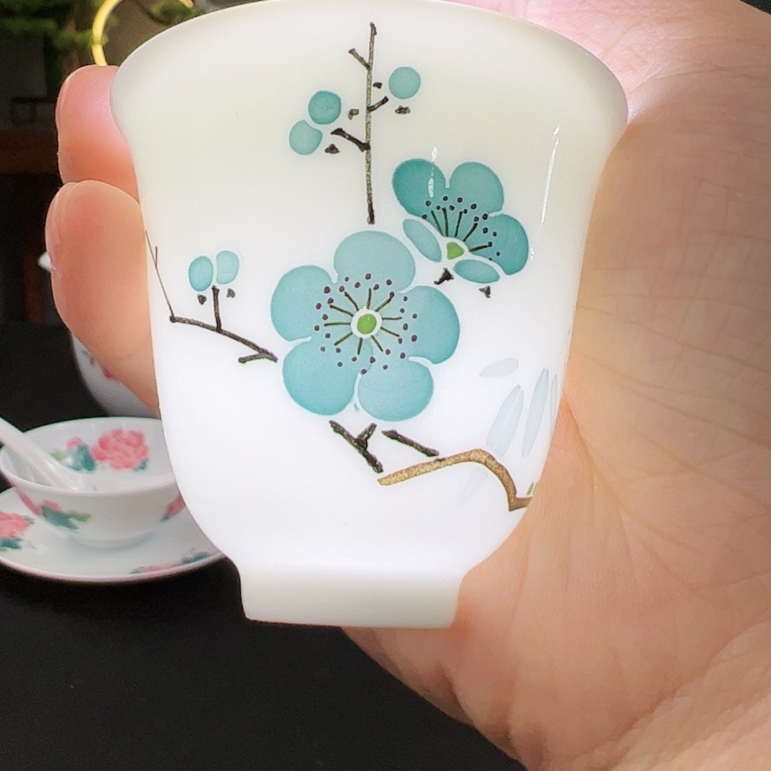 翠竹绿梅铃铛杯一级品