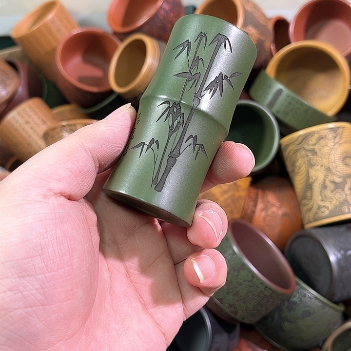茶杯紫砂全手工紫砂主人杯
