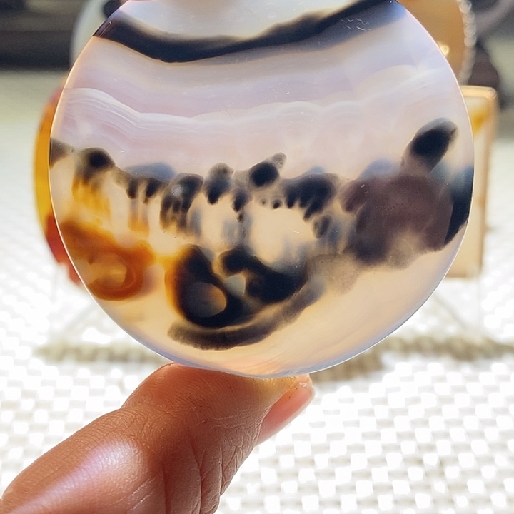 玛瑙/玉髓未镶嵌颈饰