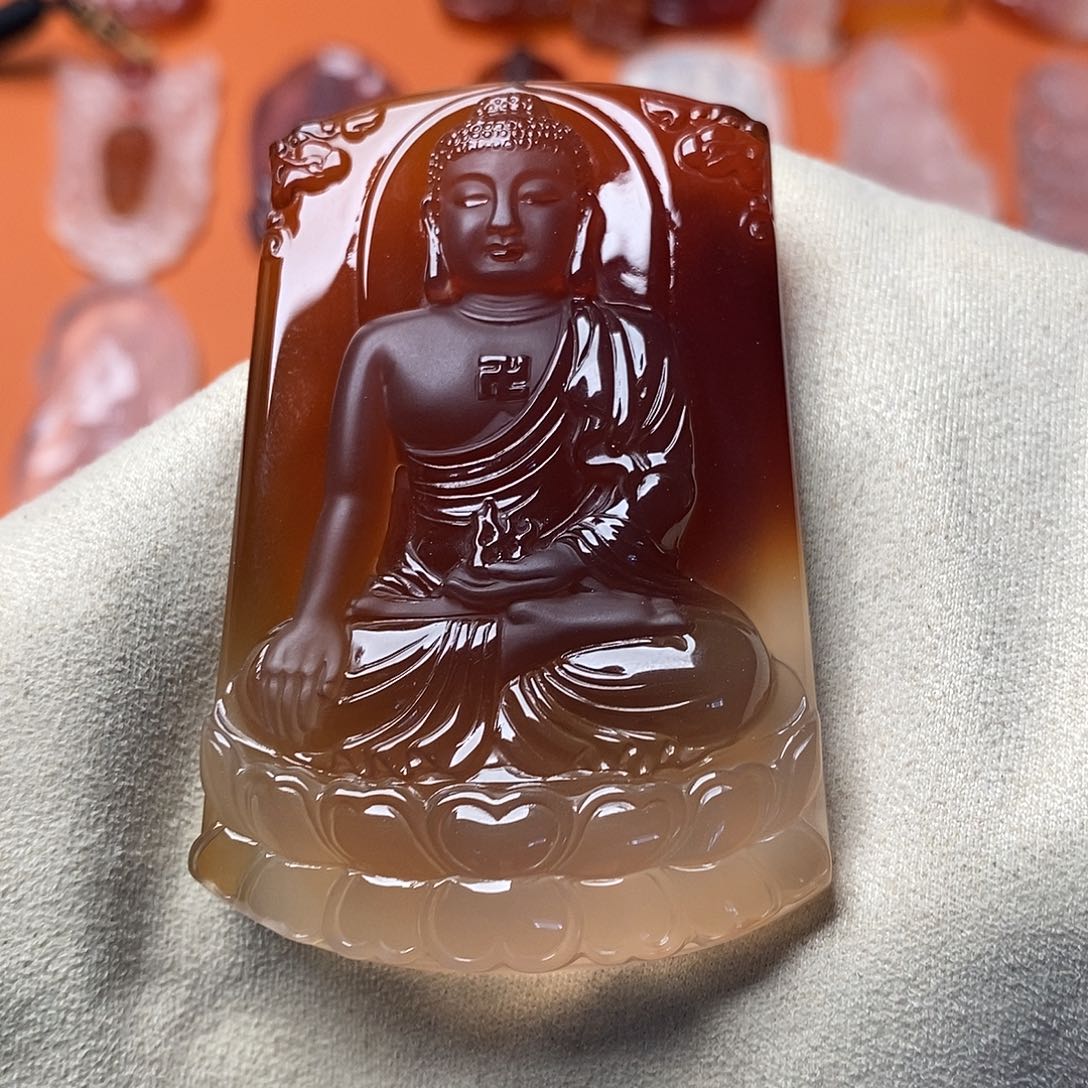 玛瑙/玉髓颈饰未镶嵌薄**°
