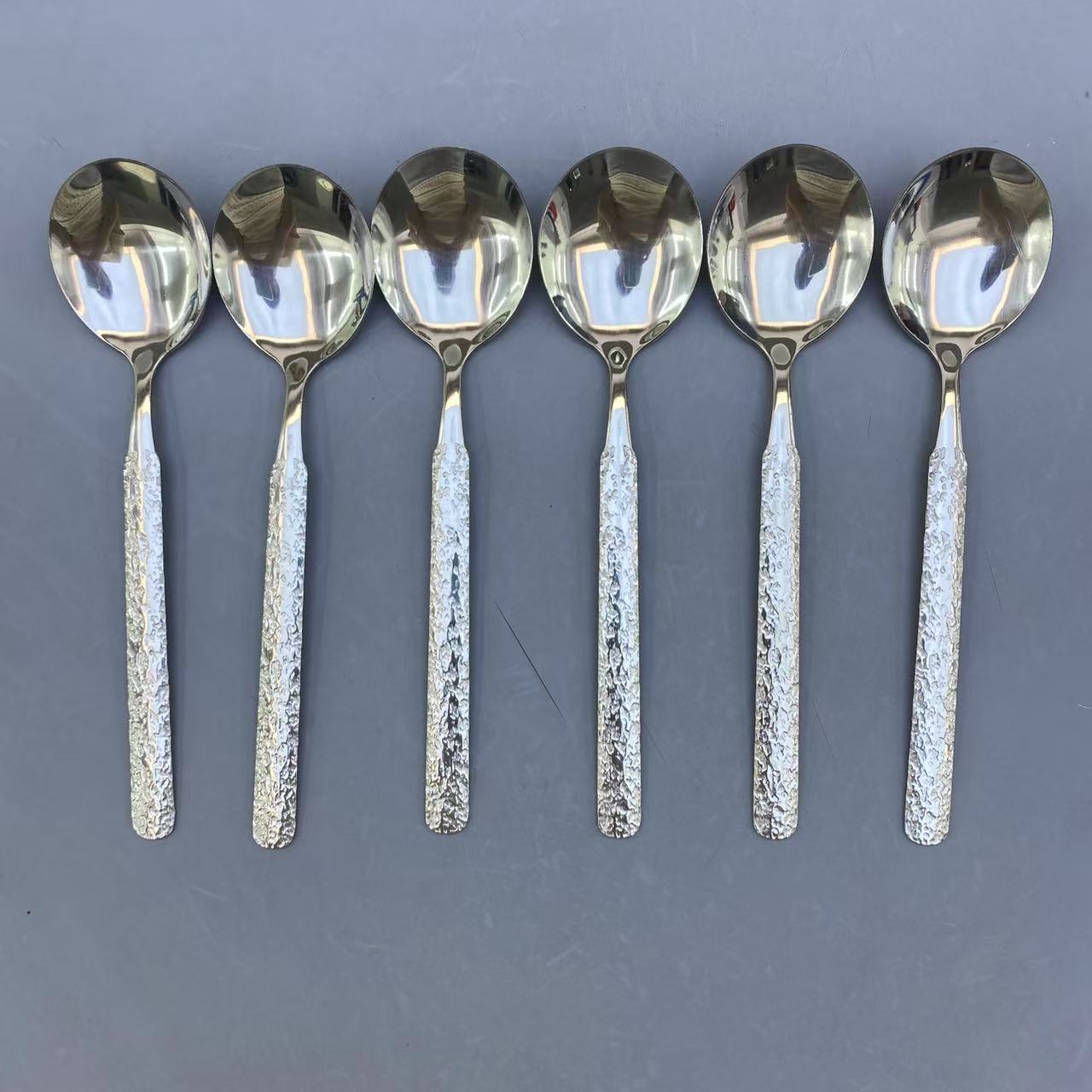 超高级璀璨吃饭勺6只装韩版童装男童短袖恤宝宝半袖上【汤家限定】