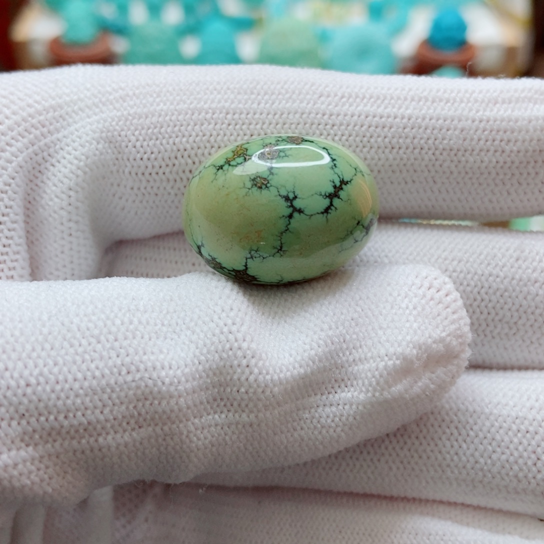 绿松石未镶嵌枣珠