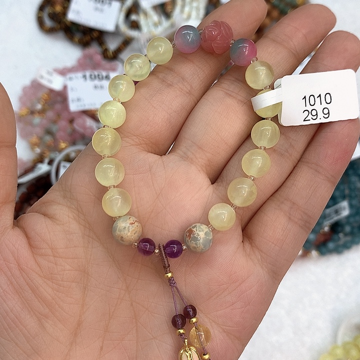 玛瑙/玉髓手串未镶嵌1010