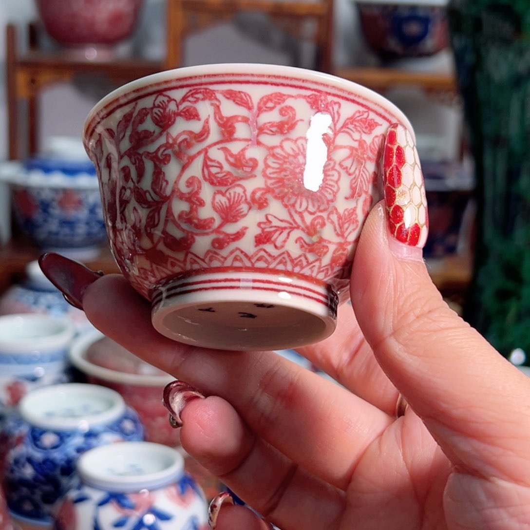 杯子景德镇毛仔柴窑主人杯