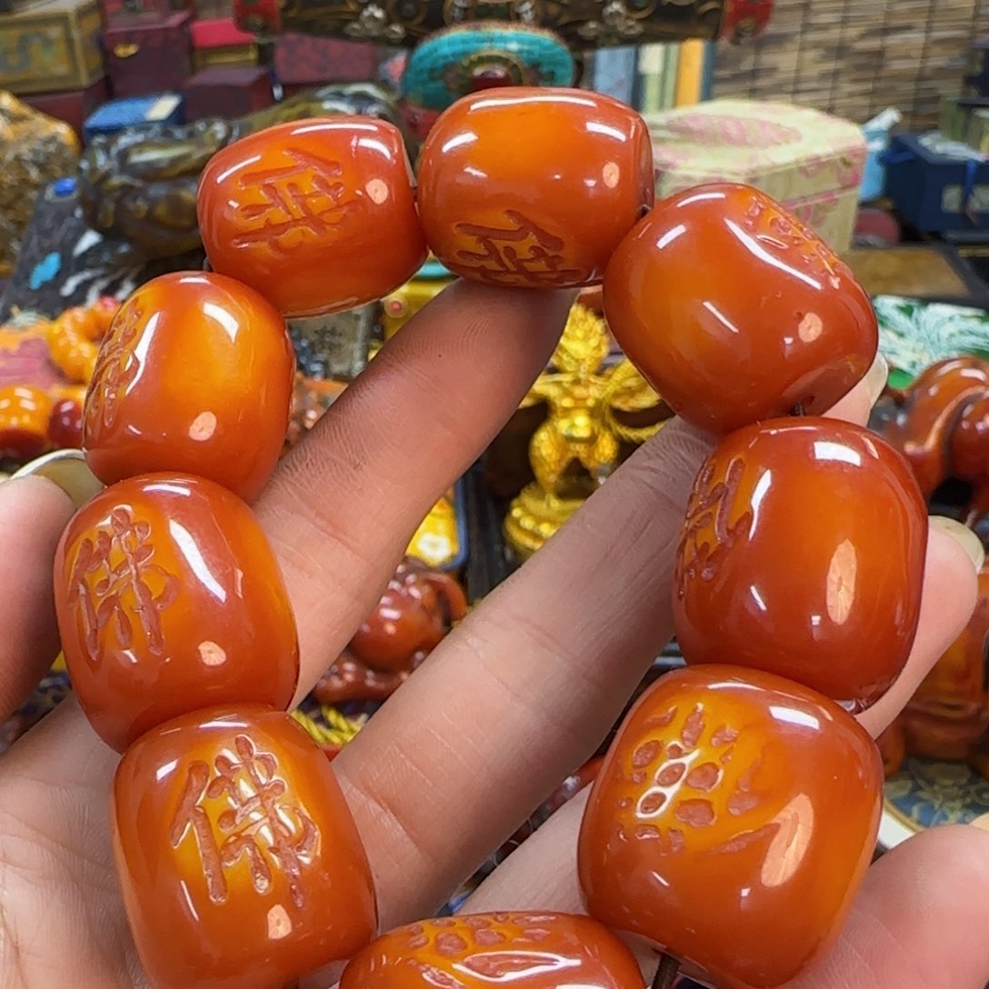 蜜蜡裸石未镶嵌卓玛推荐