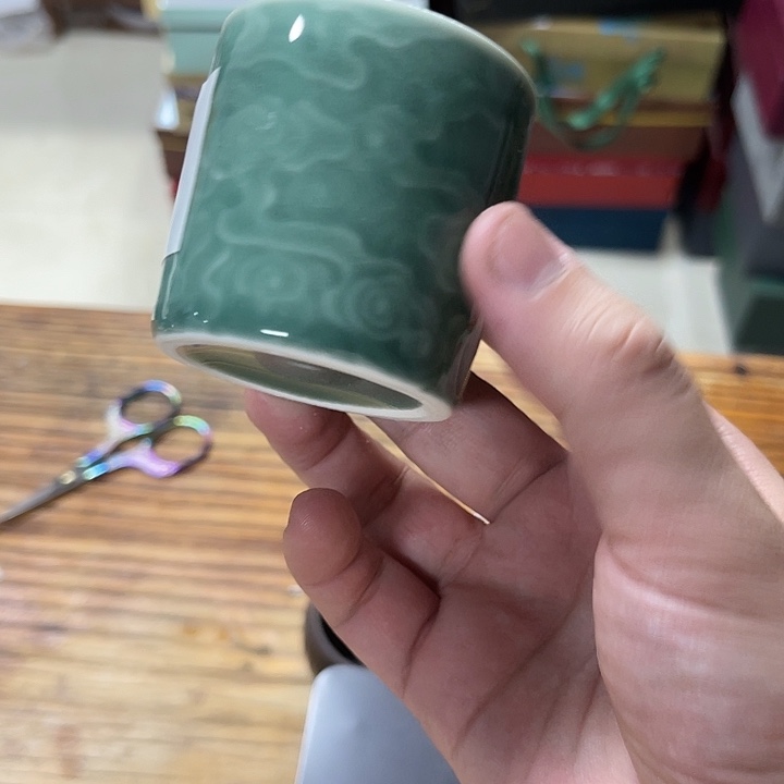 孤品茶具。                 