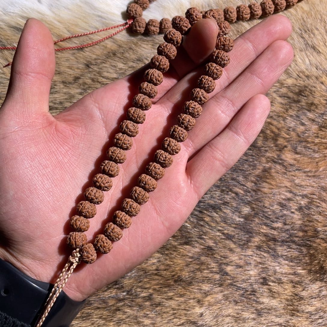 学***白吊坠金刚菩提老树王手持