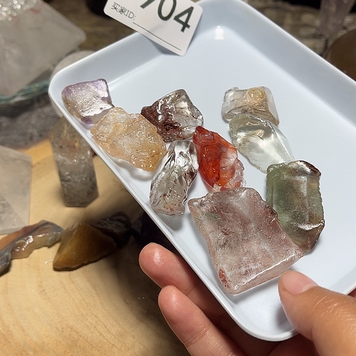 珠宝半成品水晶未镶嵌